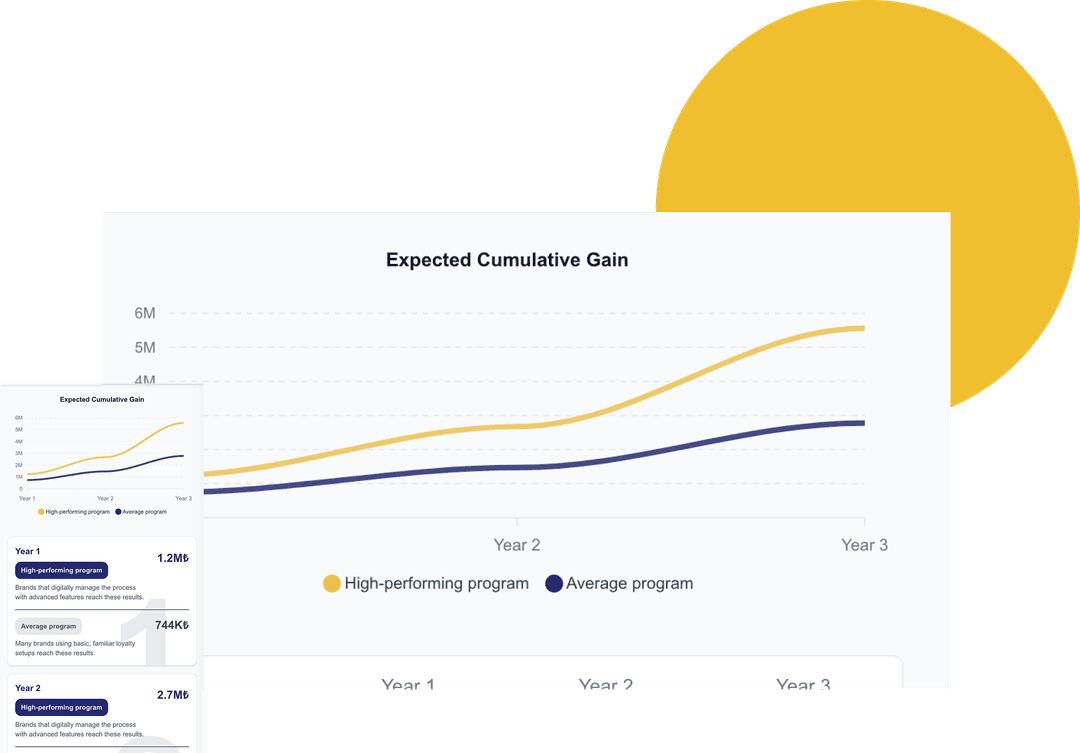 ROI-Rechner für Treueprogramme